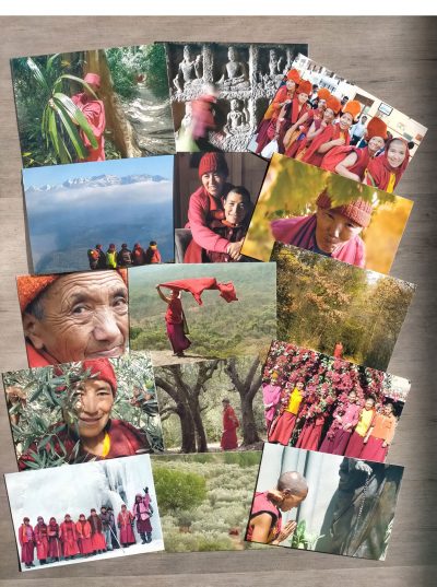 Cartes postales Inde et France
