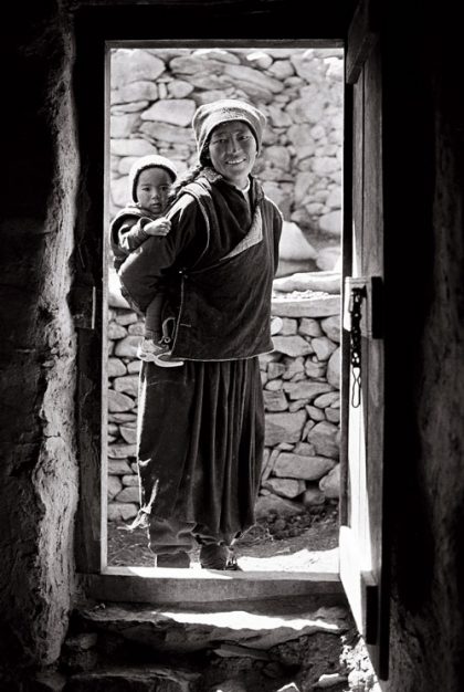 Femme à l'enfant, Zanskar